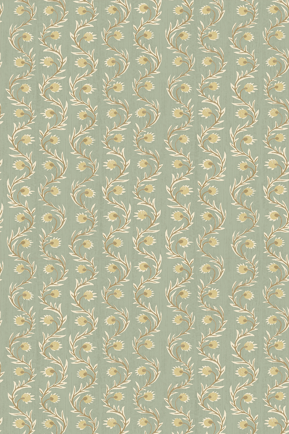 Papier peint Rubia - Soft Aqua