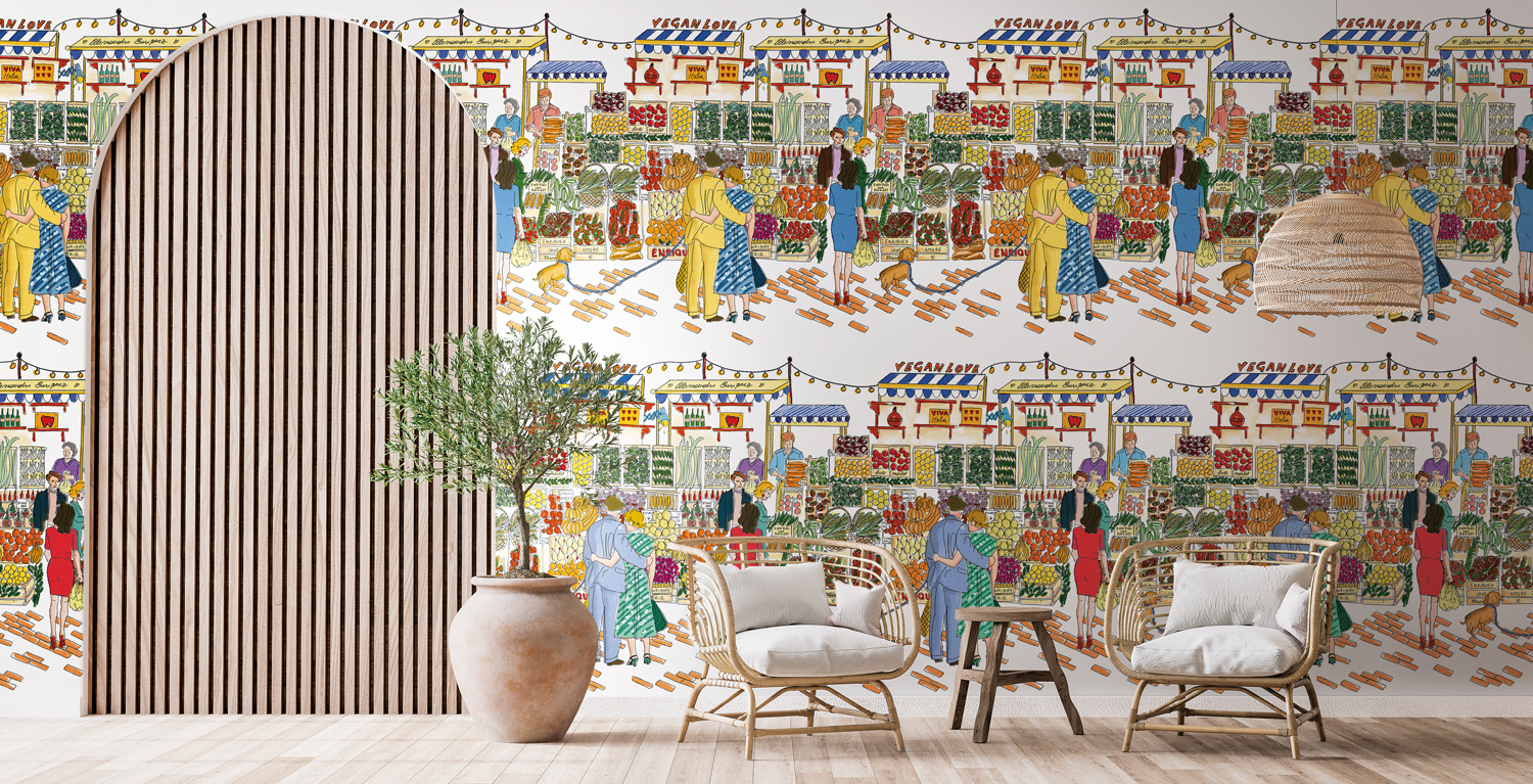 Wandbild La Vucciria - 25543