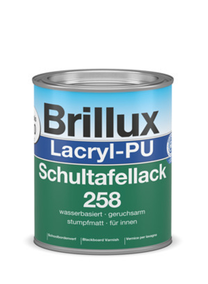 Lacryl-PU Schultafellack 258 - 3l
