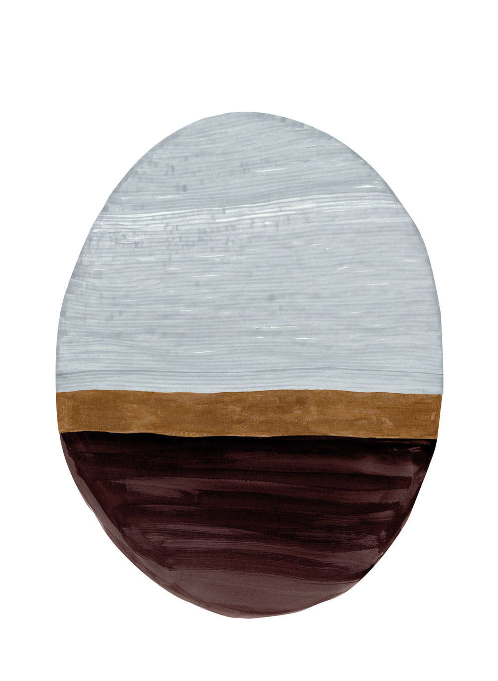 Wandbild Totem - Frost