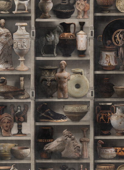 Tapete Greek Pottery - WP20417