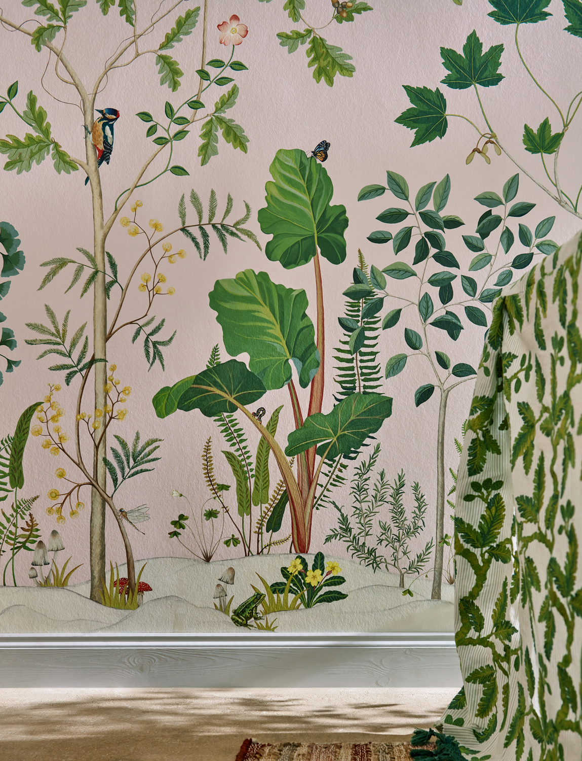 Wandbild Sycamore and Oak - Wild Rose