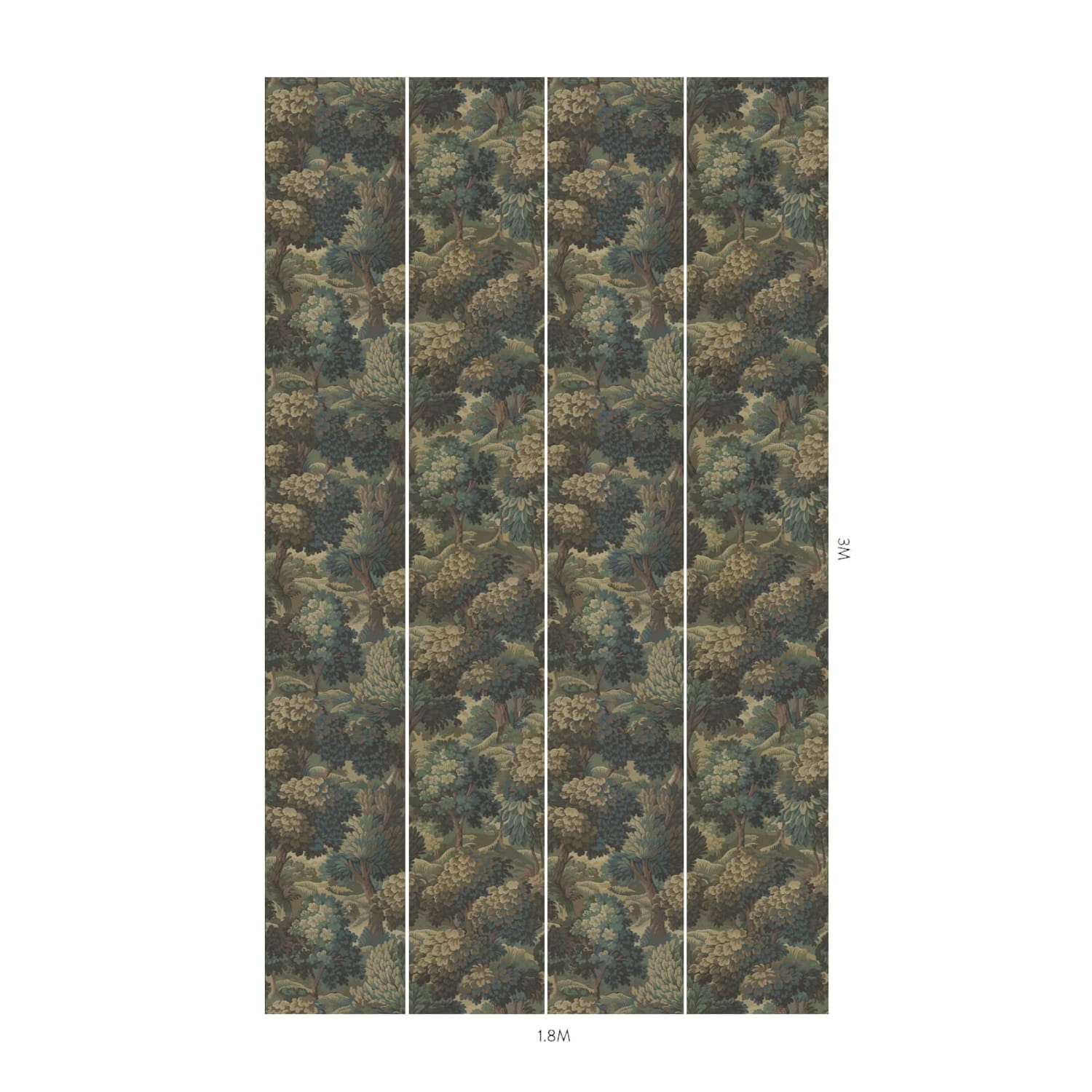 Carta da parati Nemor - Bronze