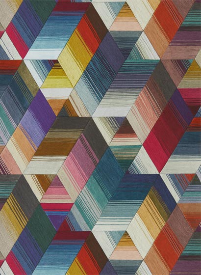 Tapete Arccos - Cerise/ Neptune/ Teal