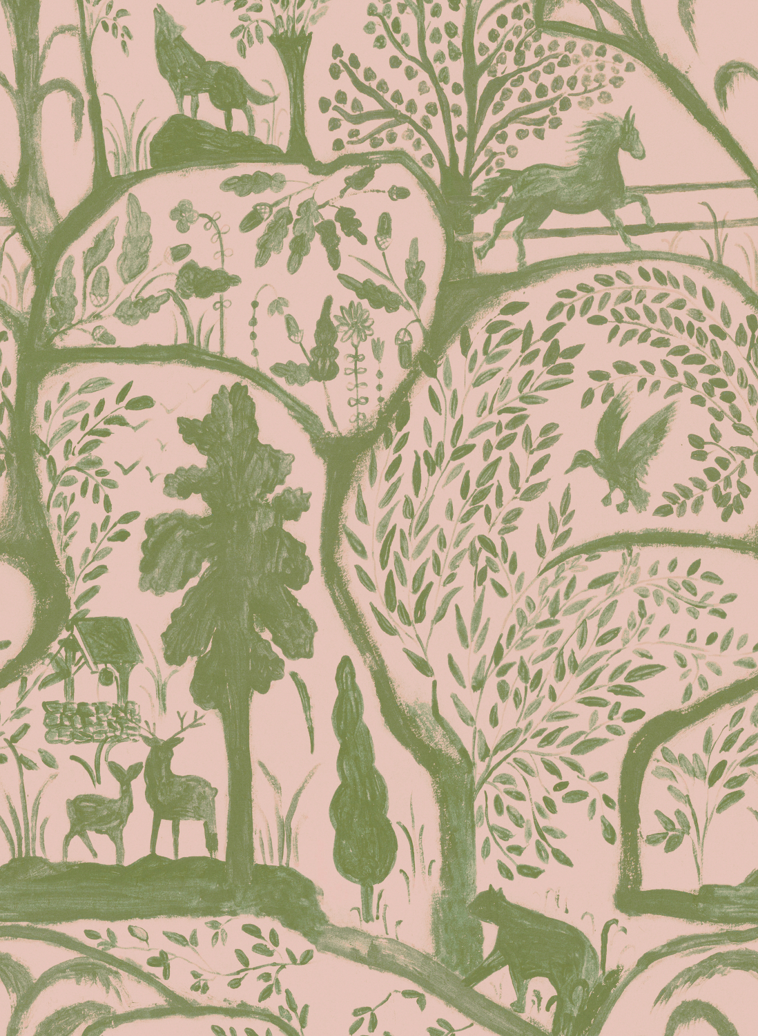 Tapete The Enchanted Woodland - Dawn