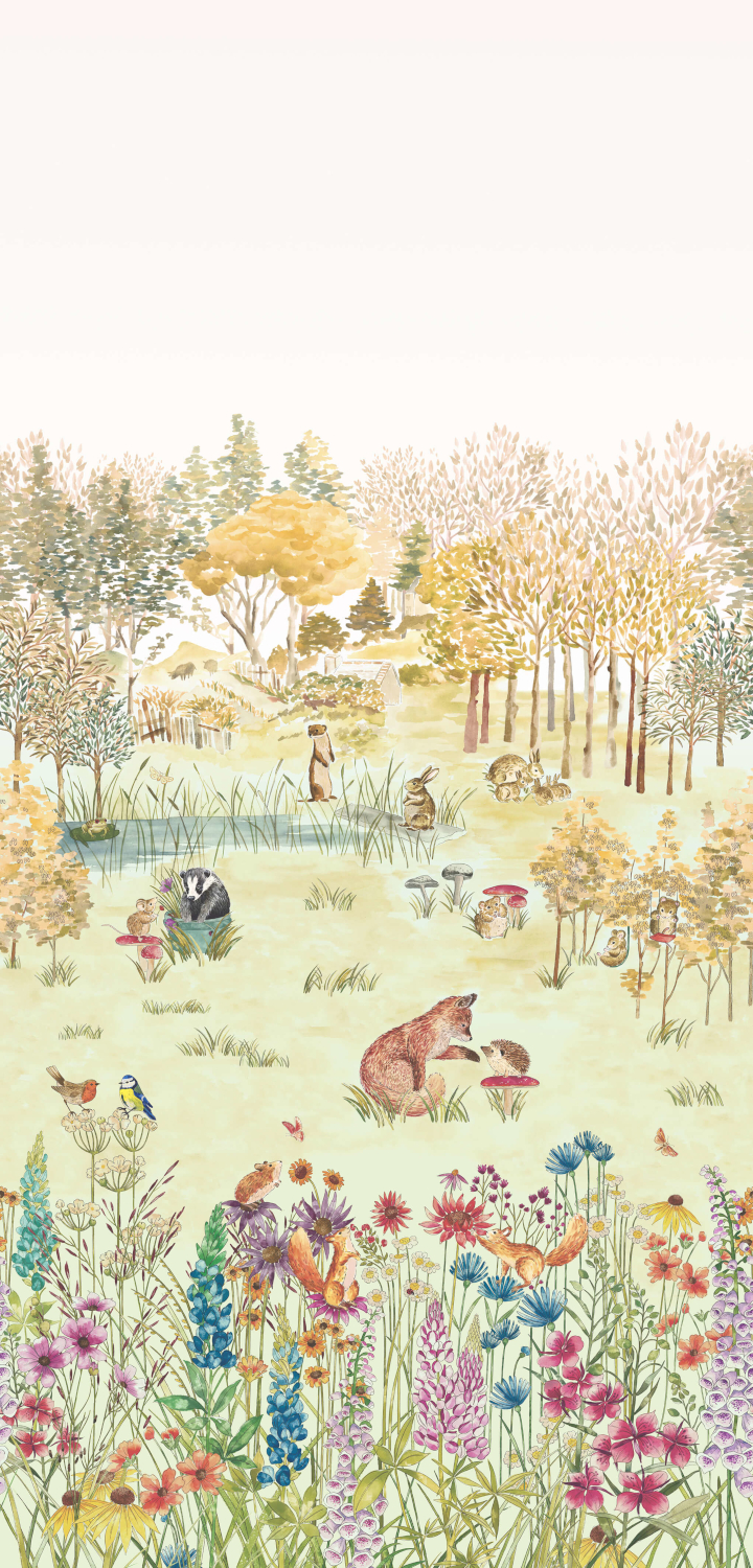 Tapete Potter's Woodland - Harvest