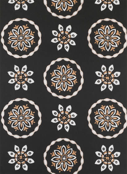 Carta da parati Garance - Black