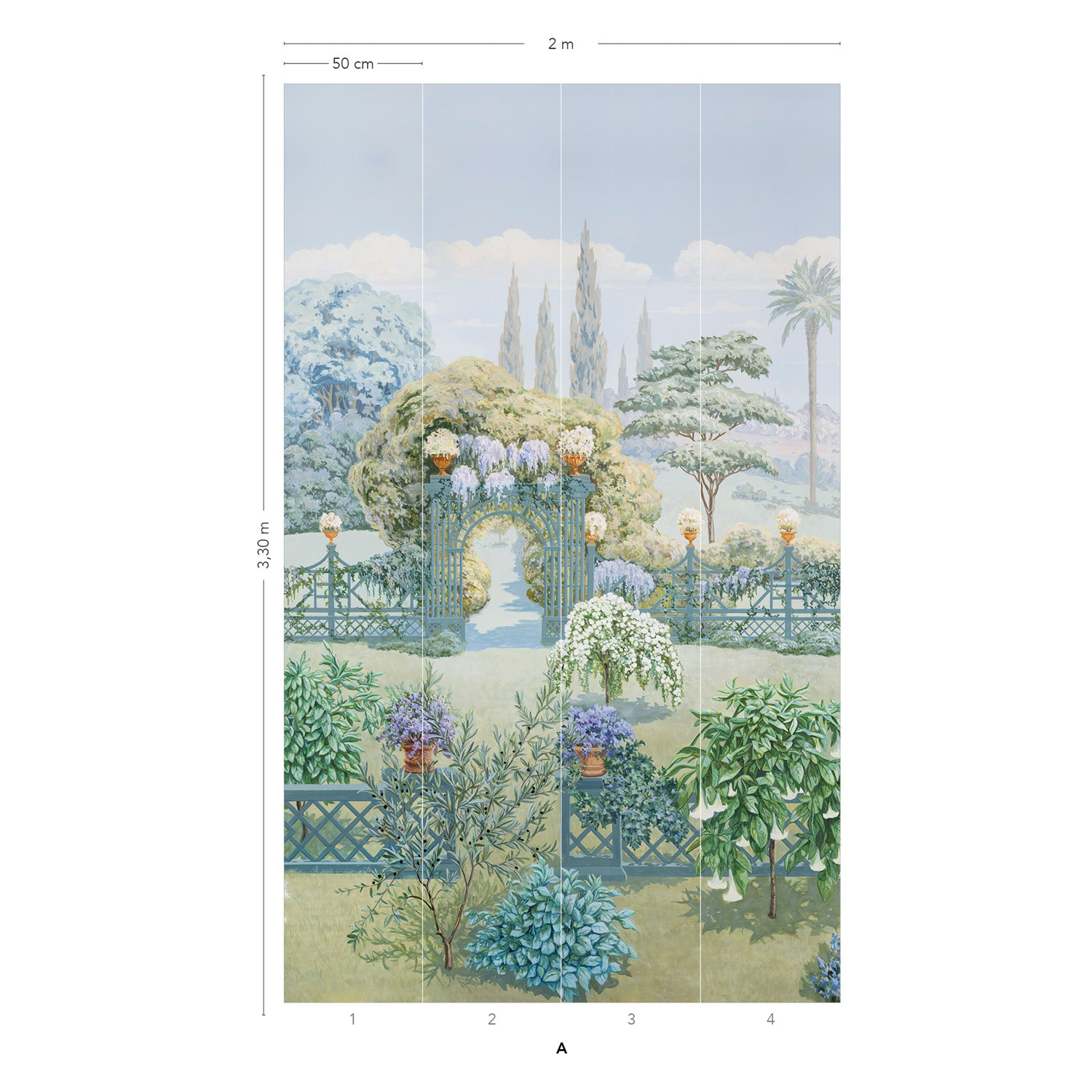 Wallpaper Paradis Perdu - Original Panel A