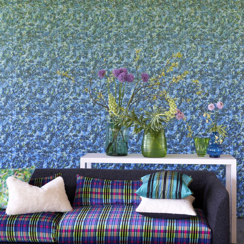 Wandbild Odisha - Cobalt