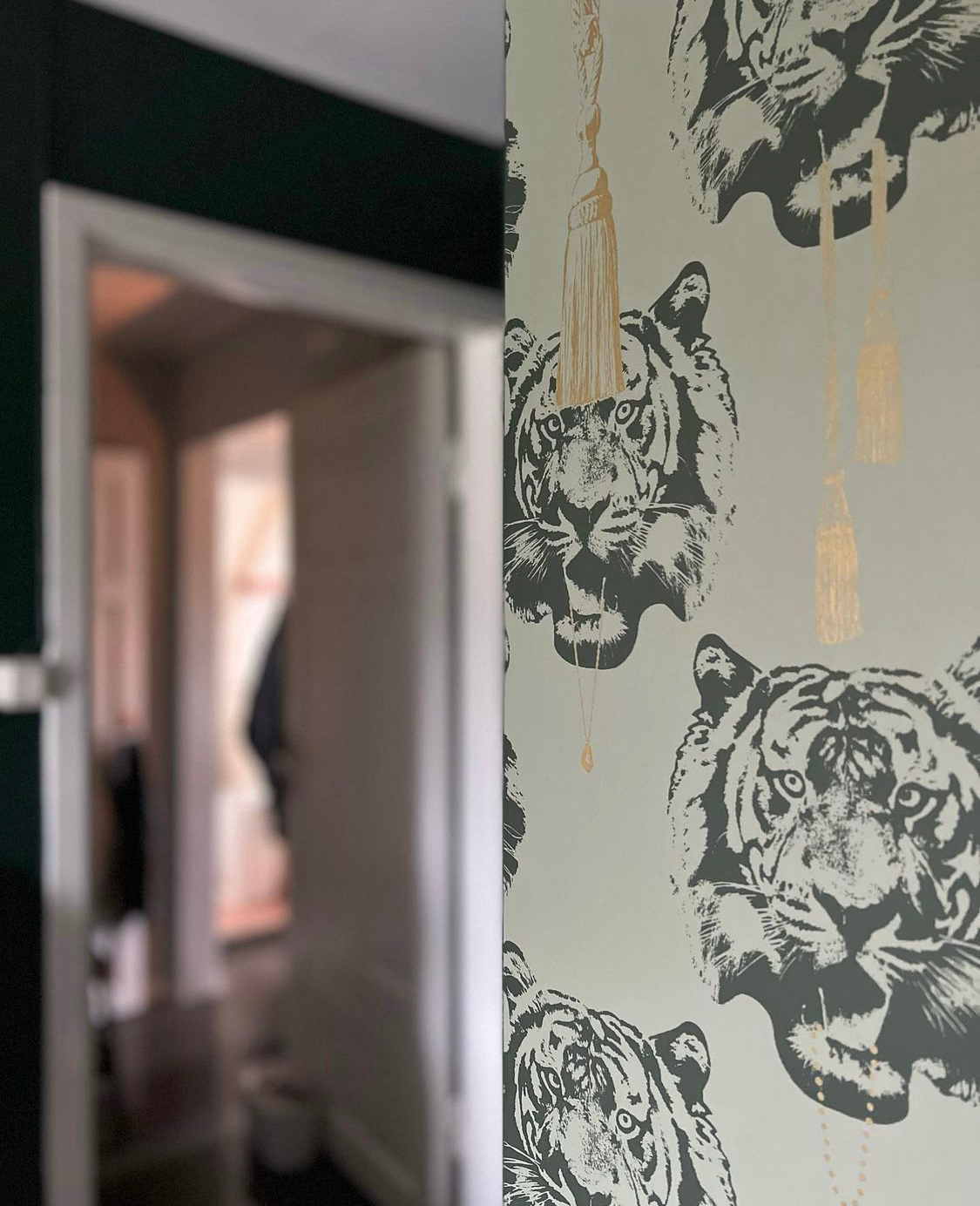 Tapete Coco Tiger - green