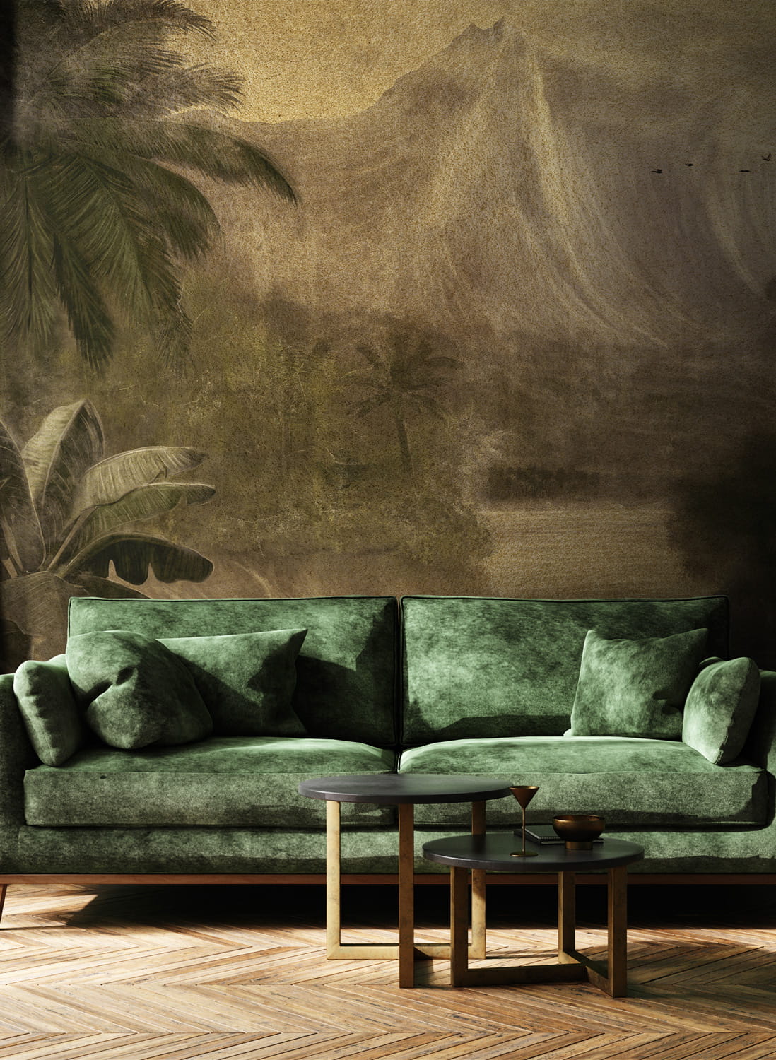 Wandbild Kodo Metallics