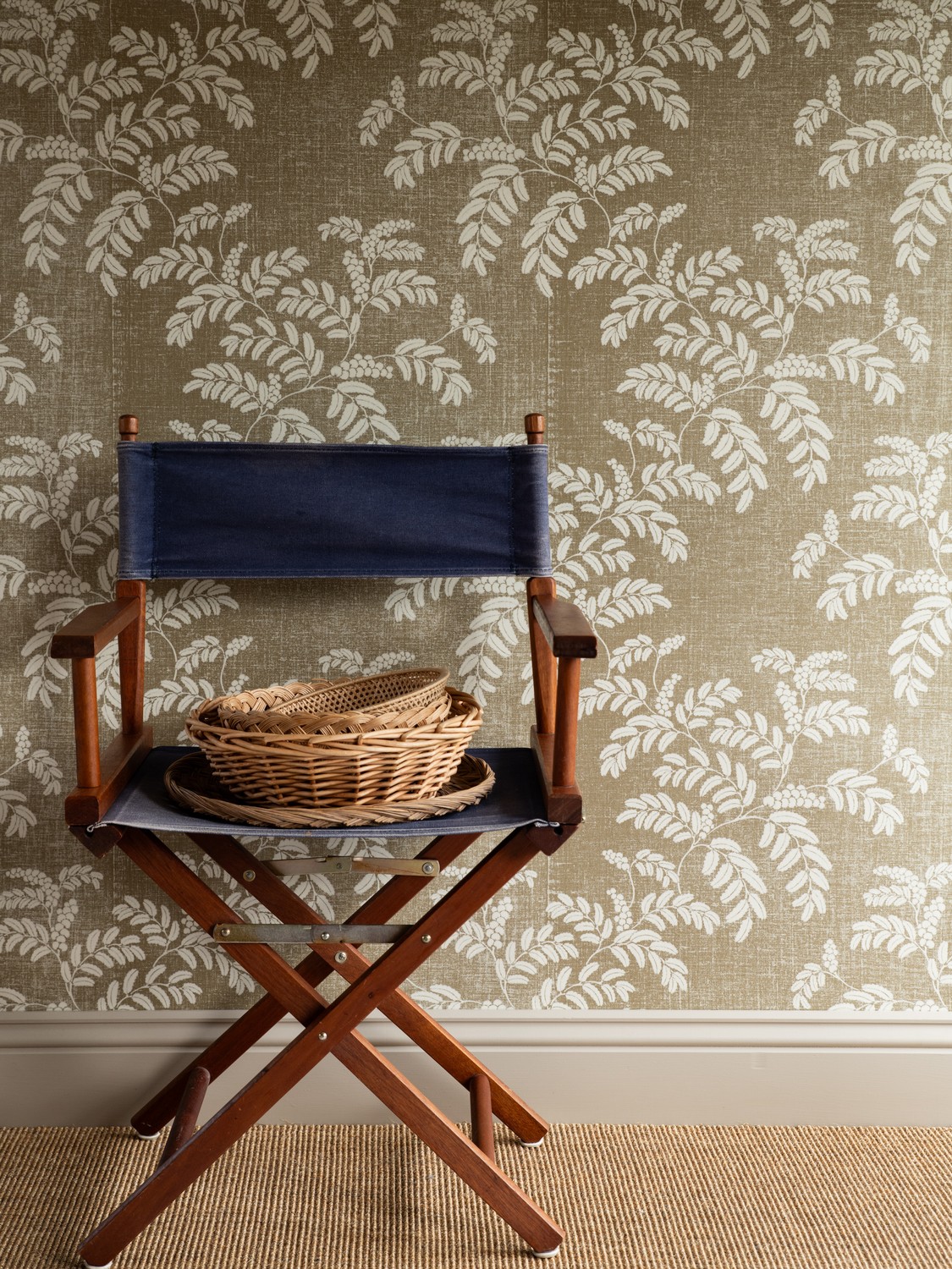 Wallpaper Acacia - Chino Beige