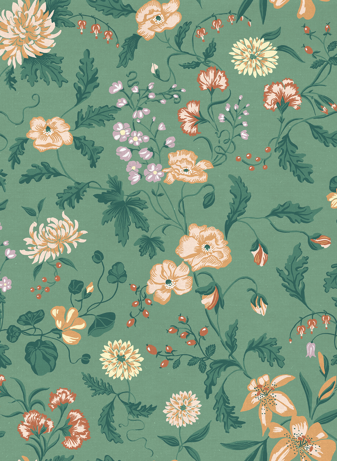 Wandbild Suzanne - Emerald