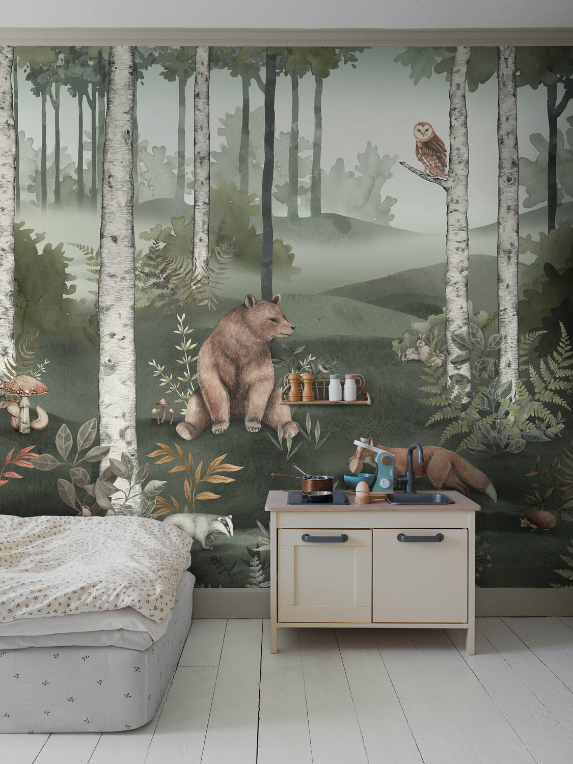 Wandbild Wild Forest - 6943