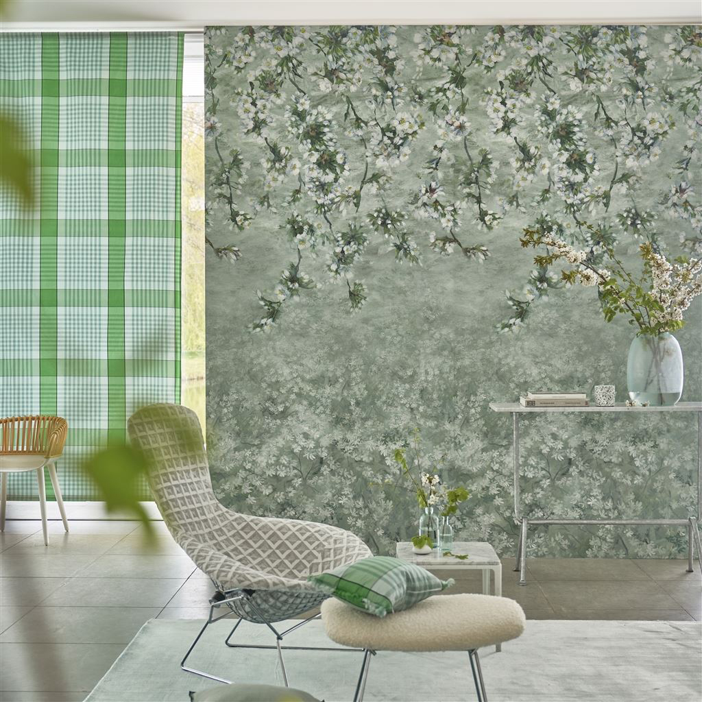 Wandbild Assam Blossom - Sage