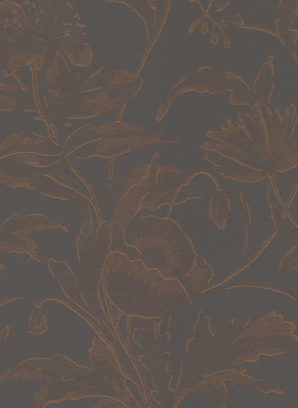 Tapete Fiori Ombre - 340135