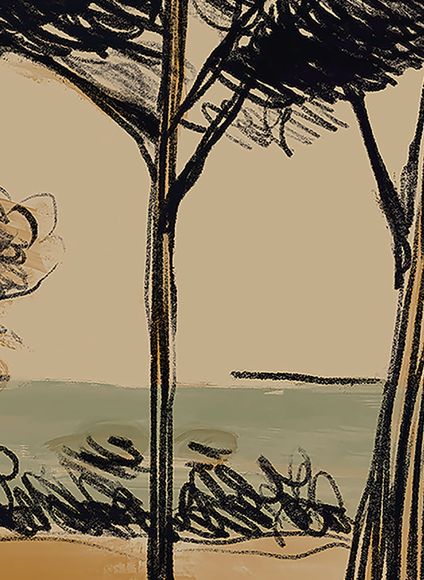 Wandbild Hors Saison - Panel 5