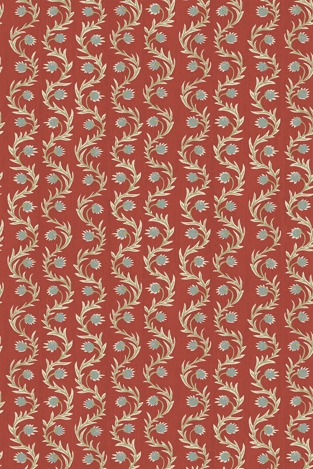Papier peint Rubia - red