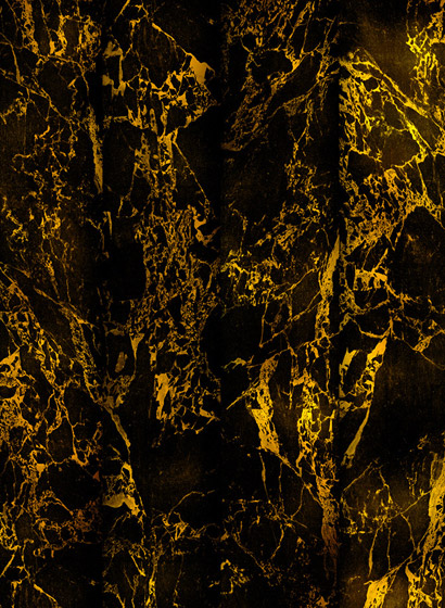Carta da parati NLXL Black Metallic Marble - Original