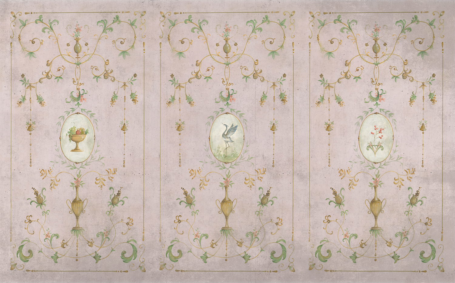 Wandbild Mirto - Rose