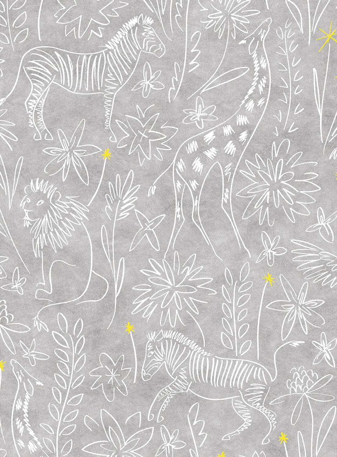 Wandbild Serengeti - Gris
