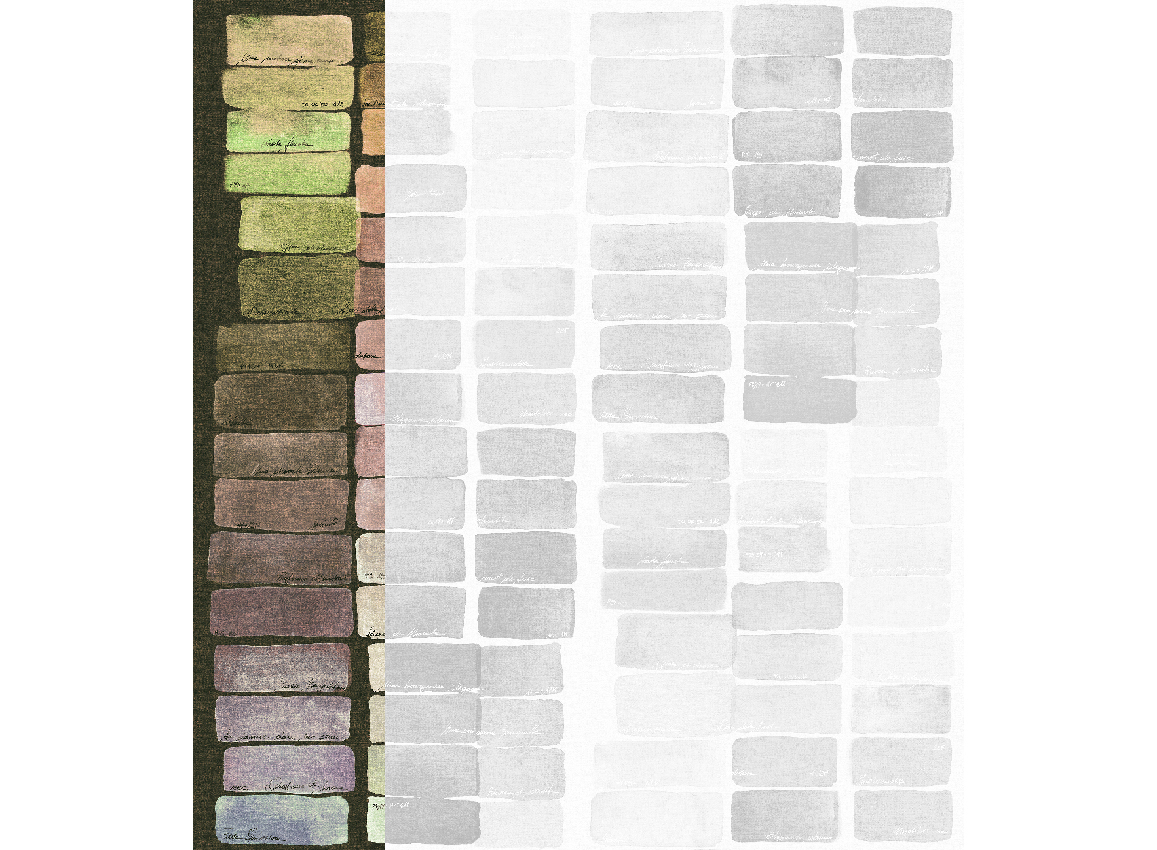 Wandbild Clichy - Black Panel 1