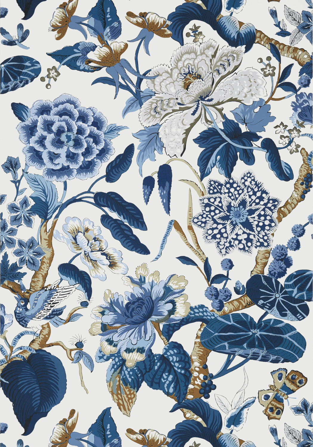 Tapete Hill Garden - Blue and White