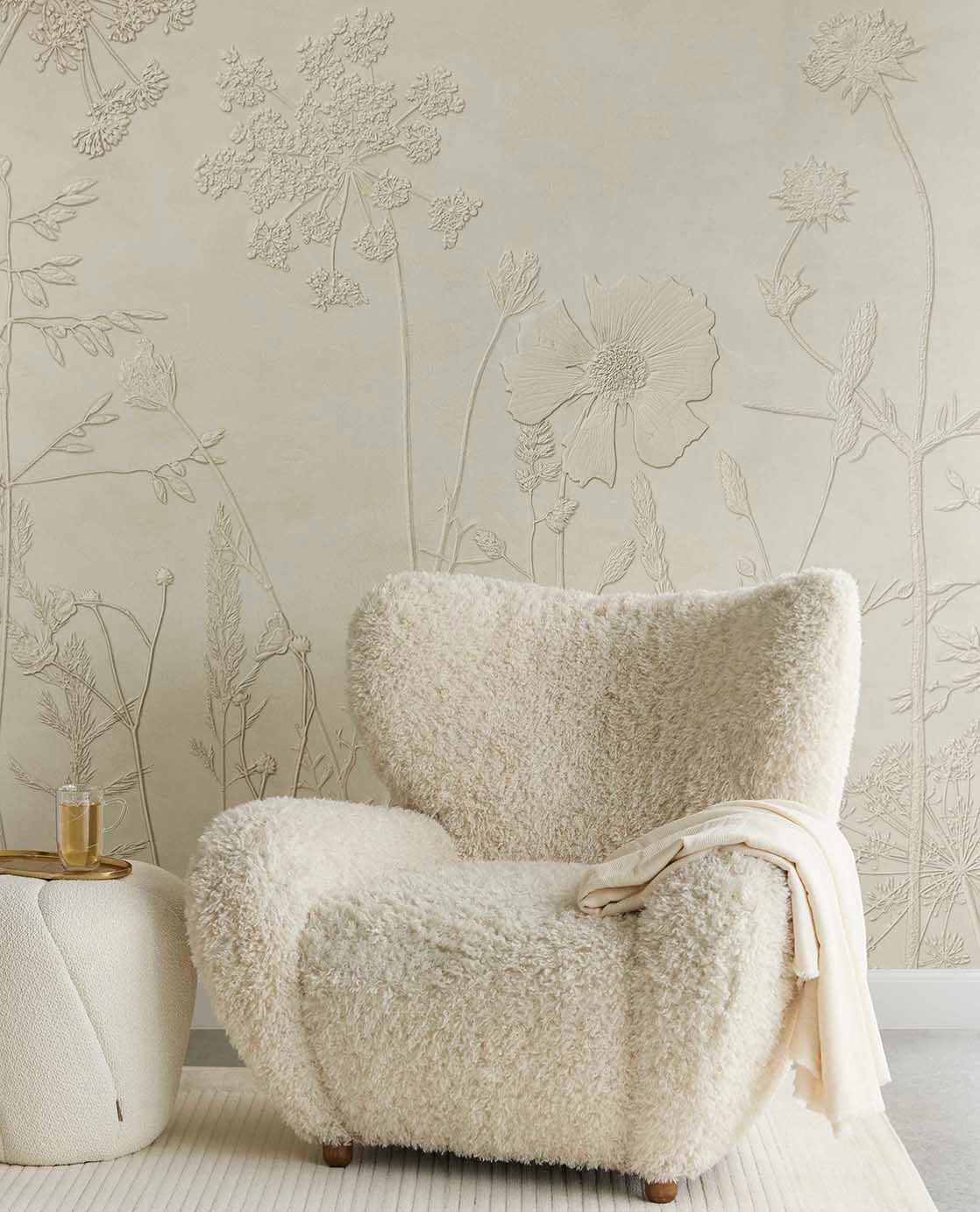 Wandbild Silhouette Flowers - 350701