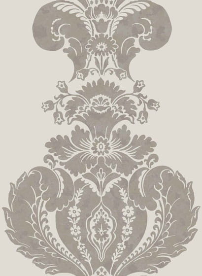 Tapete Baudelaire - Grey/ Silver