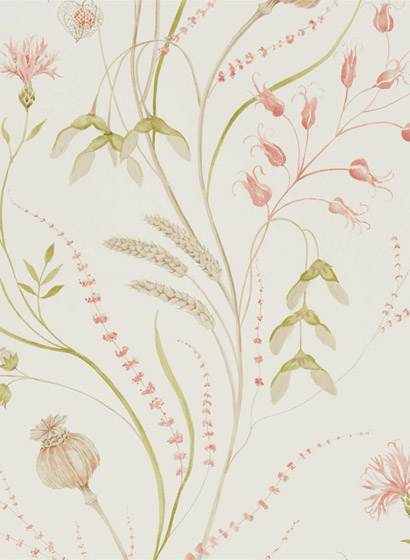 Tapete Summer Harvest - Claret/ Olive