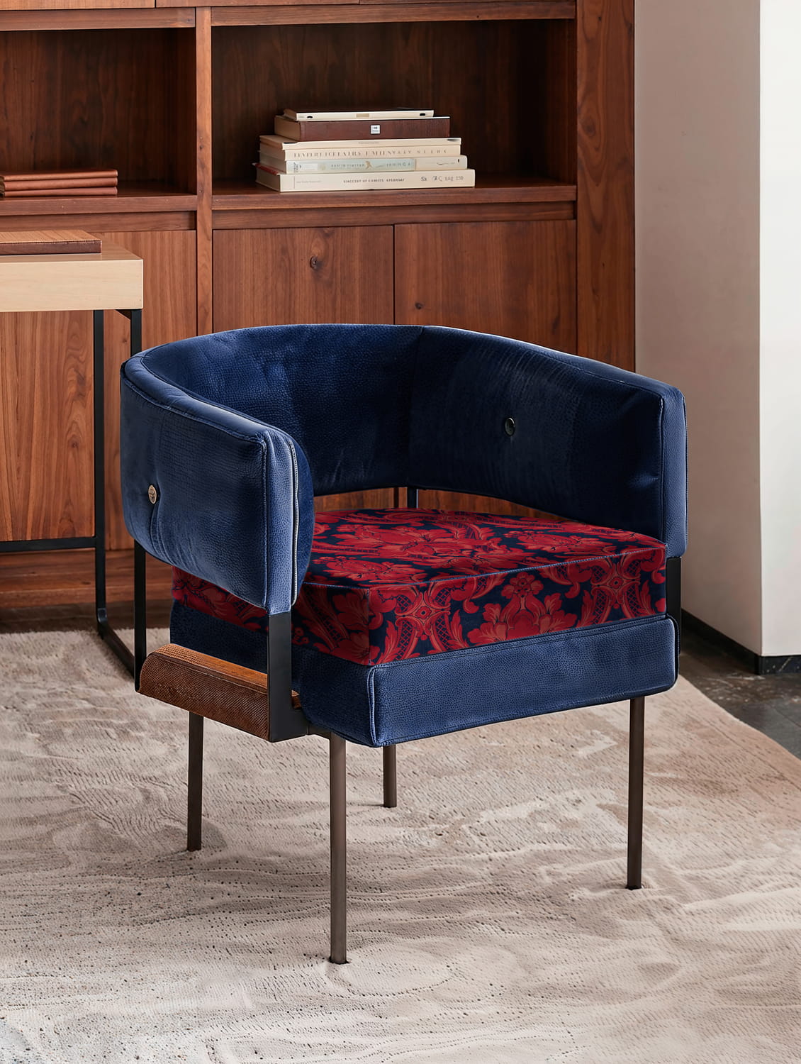 Stoff Venetian Damask - Ruby