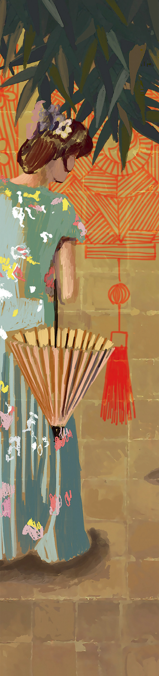 Wandbild Un Conte Fantastique - Panel 3