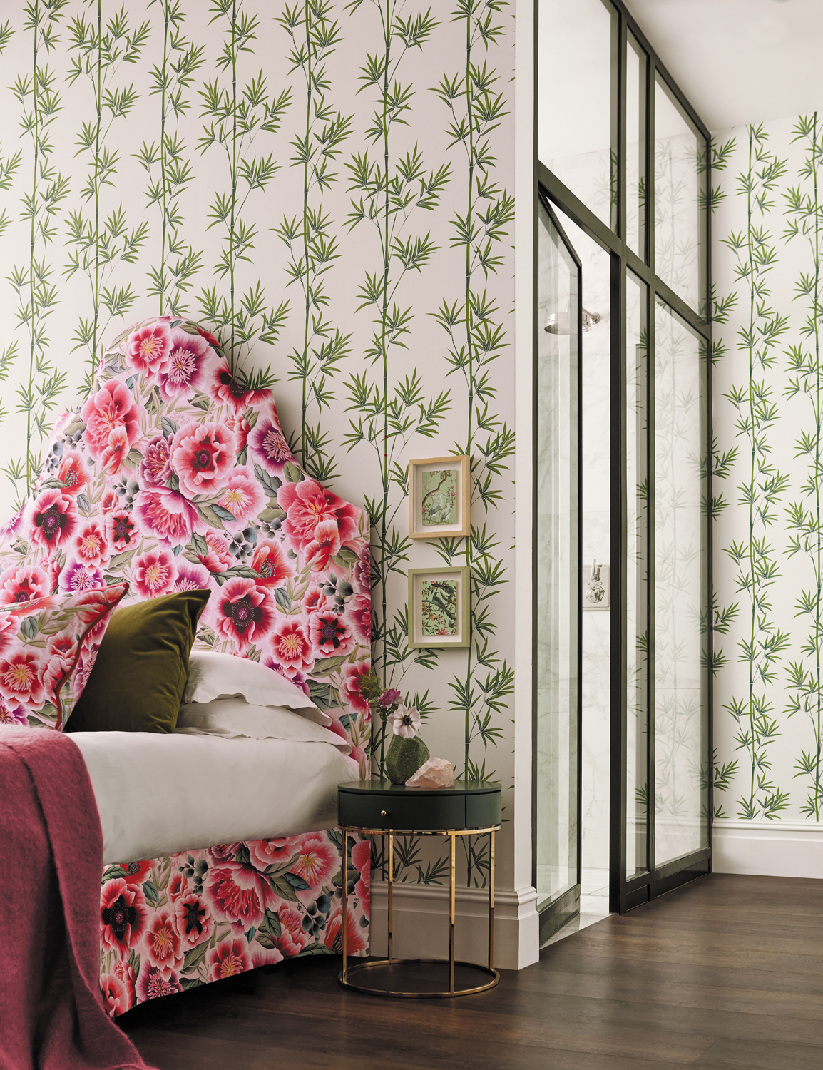 Tapete Isabella - Porcelain/ Bamboo