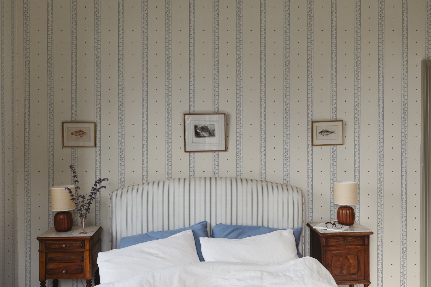 Papier peint Austine - Classic Blue