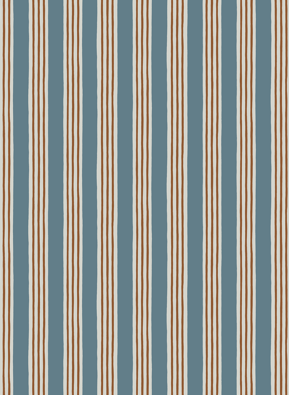 Tapete Kemble Stripe - Dinky/ Little Ponds/ Dew