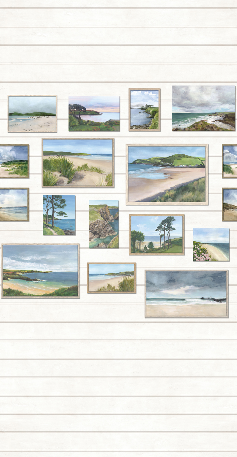 Wandbild Seascape - Ivory