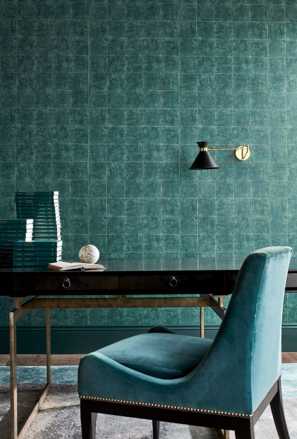 Tapete Piastrella - Huntsman Green