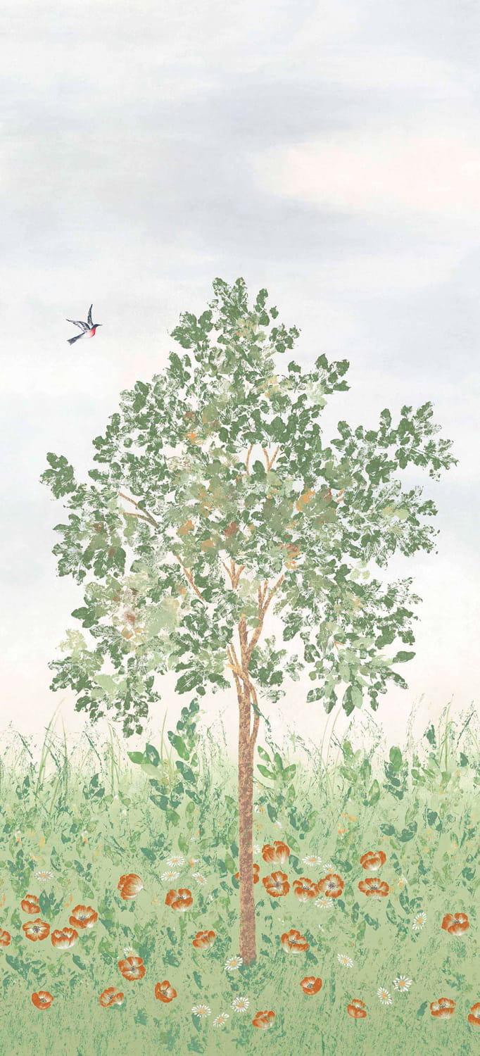 Wandbild Fresco - Naturel Panel A