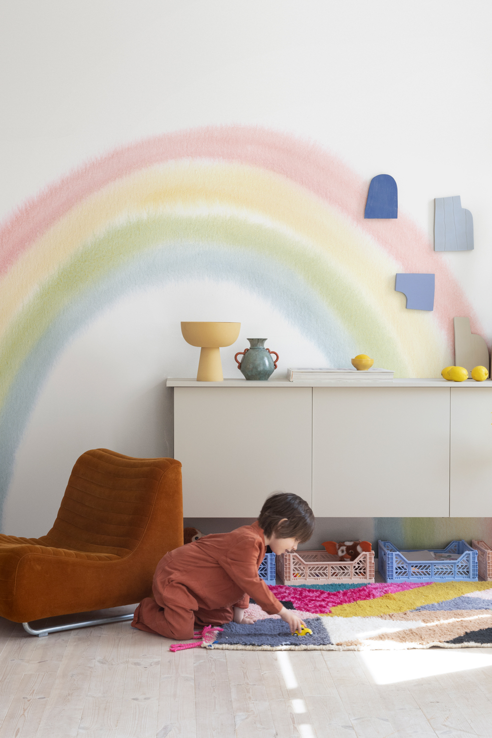 Wandbild Rainbow - Multi