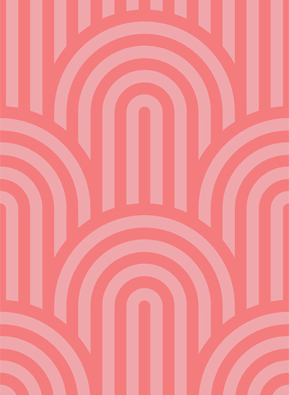 Tapete Happy Hills - Bubble Gum