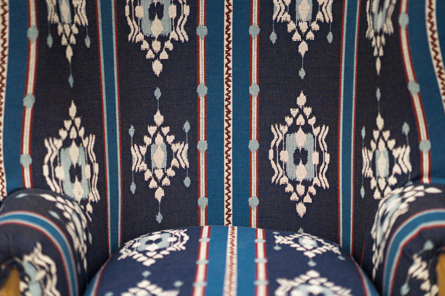 Stoff King's Ikat - Woven - FB00196