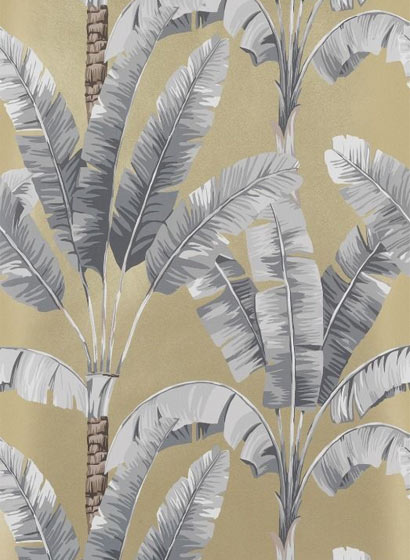 Tapete Palmaria - Gold/ Grey
