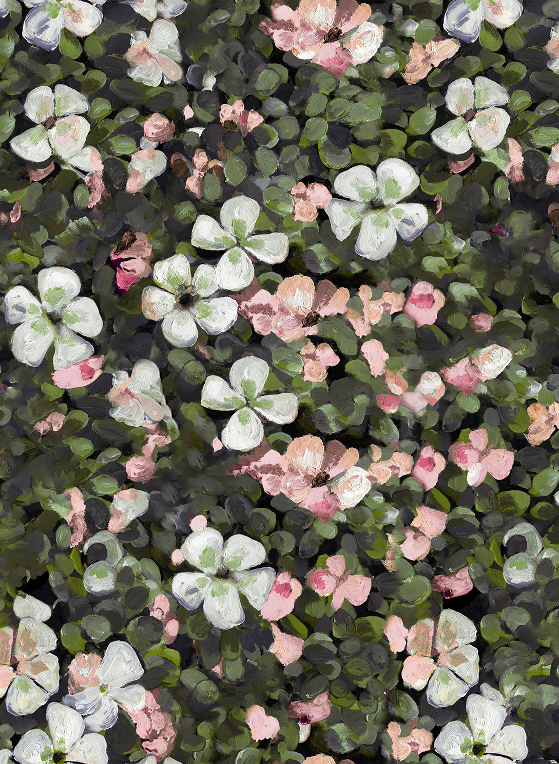 Tapete Floral Tapestry - Pink