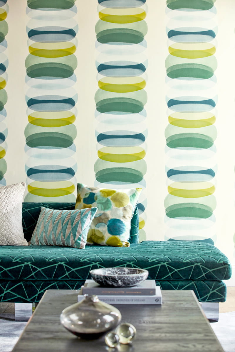 Tapete Elliptic - Emerald