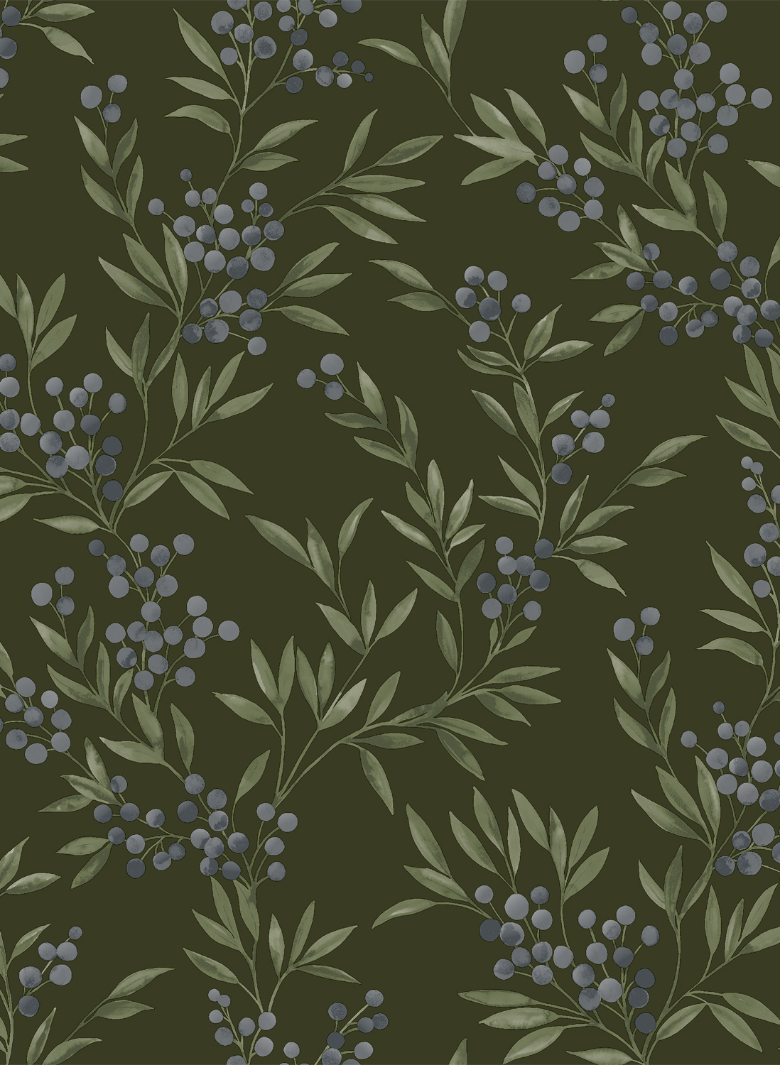 Tapete Forest Berries - 4715