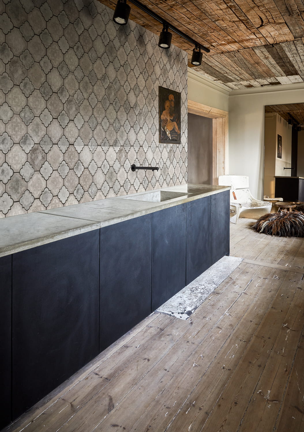 Wandbild Siena - Sand