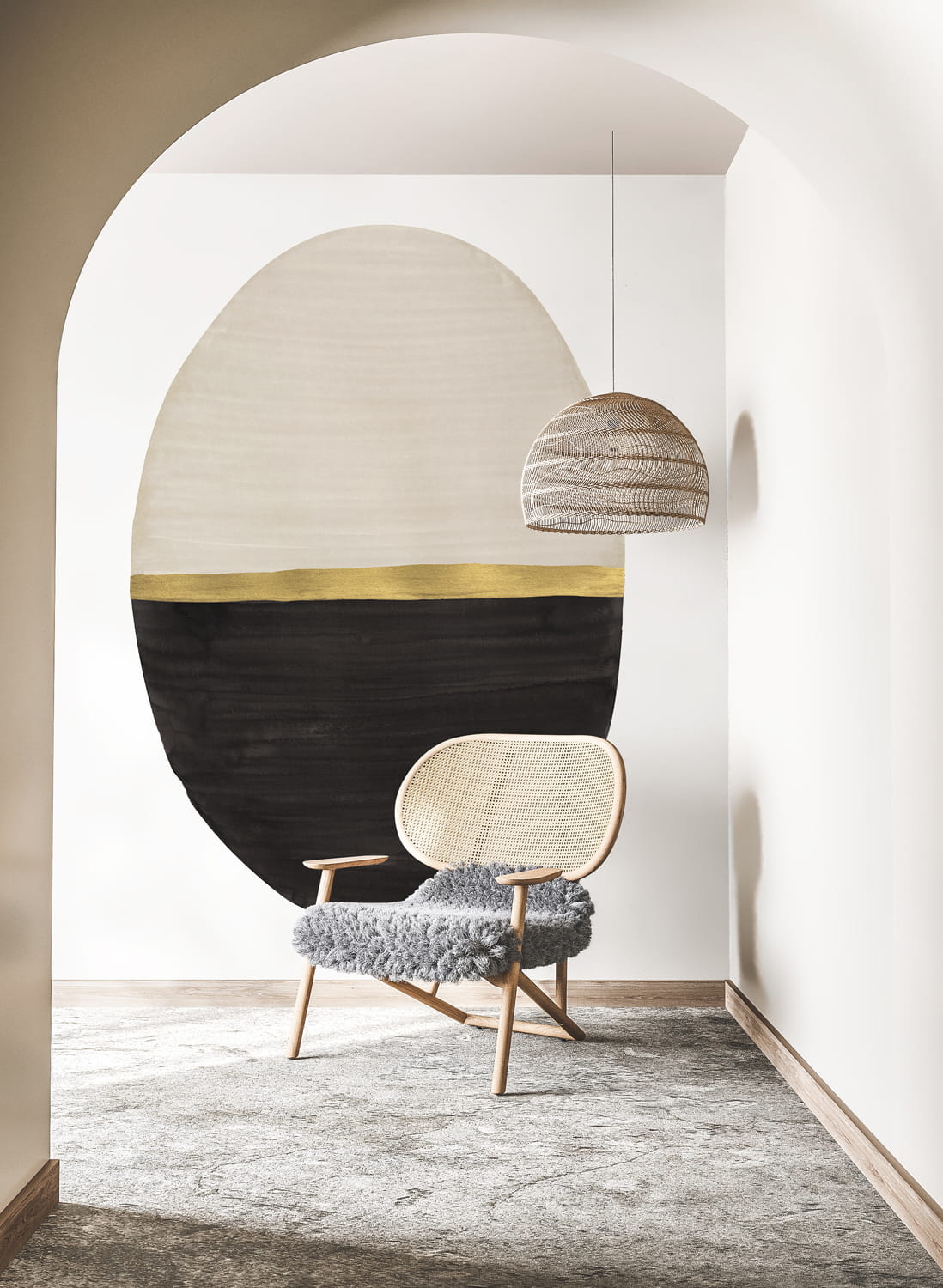Wandbild Totem