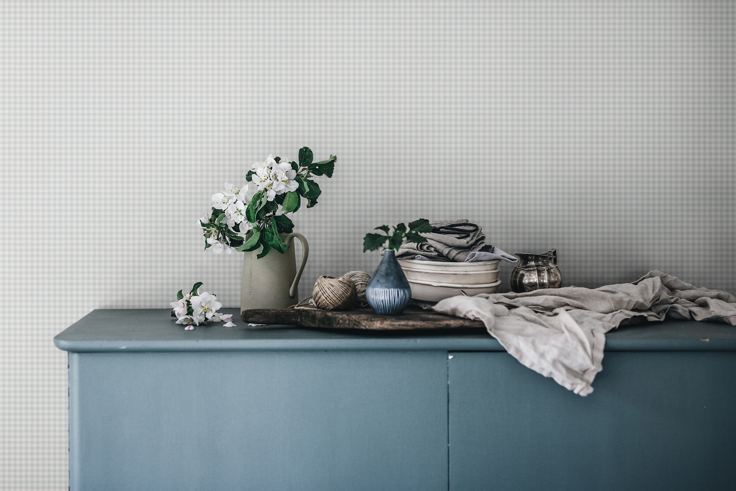 Tapete Ruta - Misty Blue