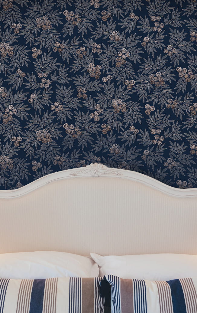 Wallpaper Muguets - Doré