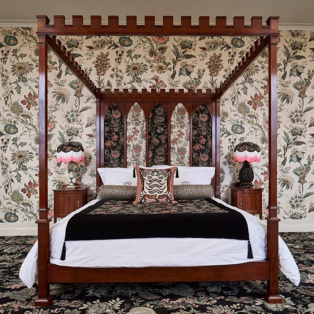 Wandbild Flora Fantasia - Ecru